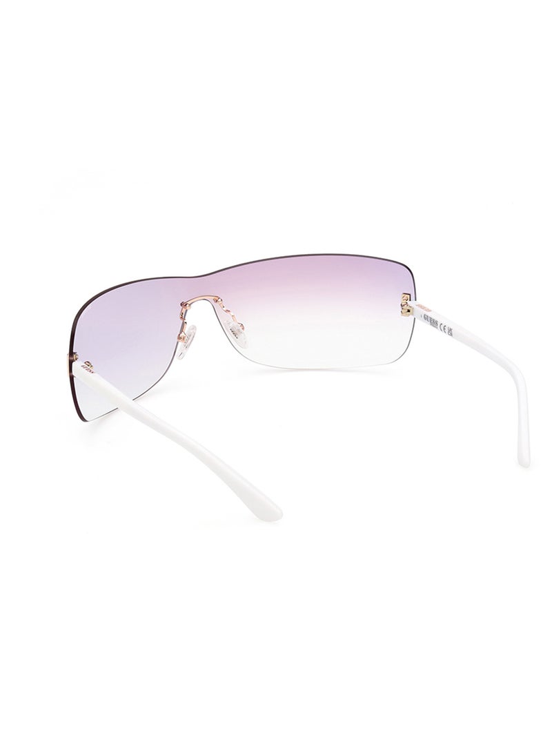 GUESS Women's UV Protection Goggle Shape Sunglasses - GU828721Z00 - Lens Size: 00 Mm - Image 5